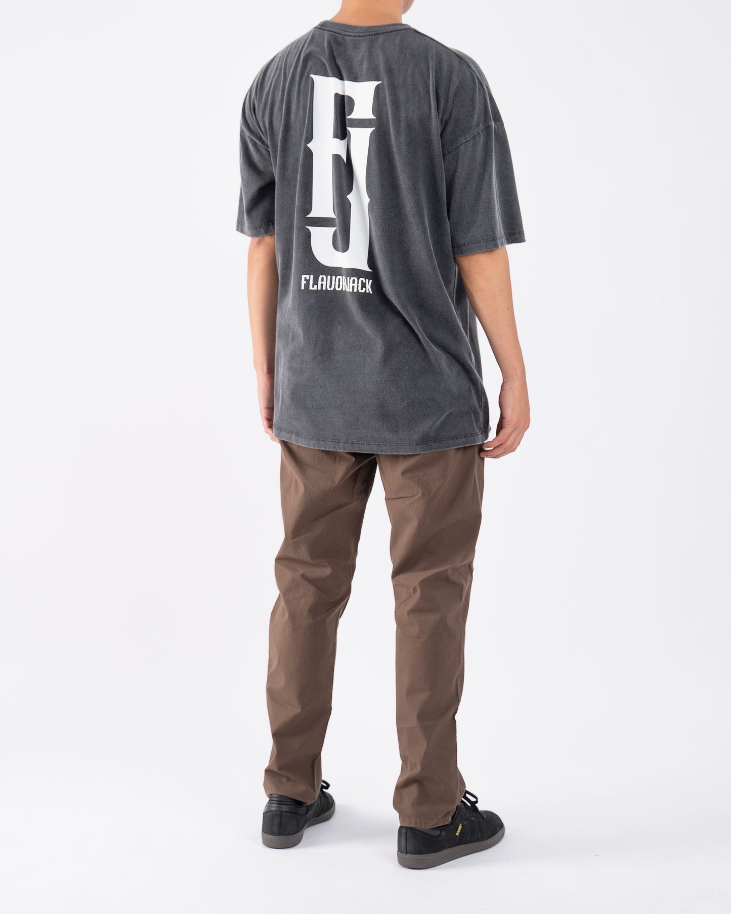 Chino Drill Pant Slim Marrón