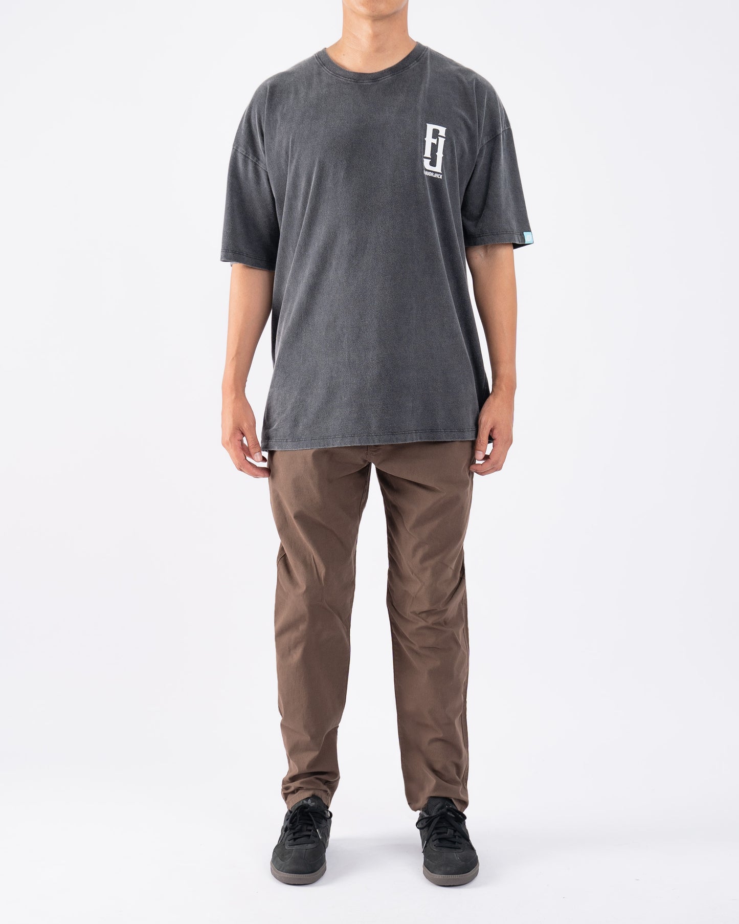 Chino Drill Pant Slim Marrón