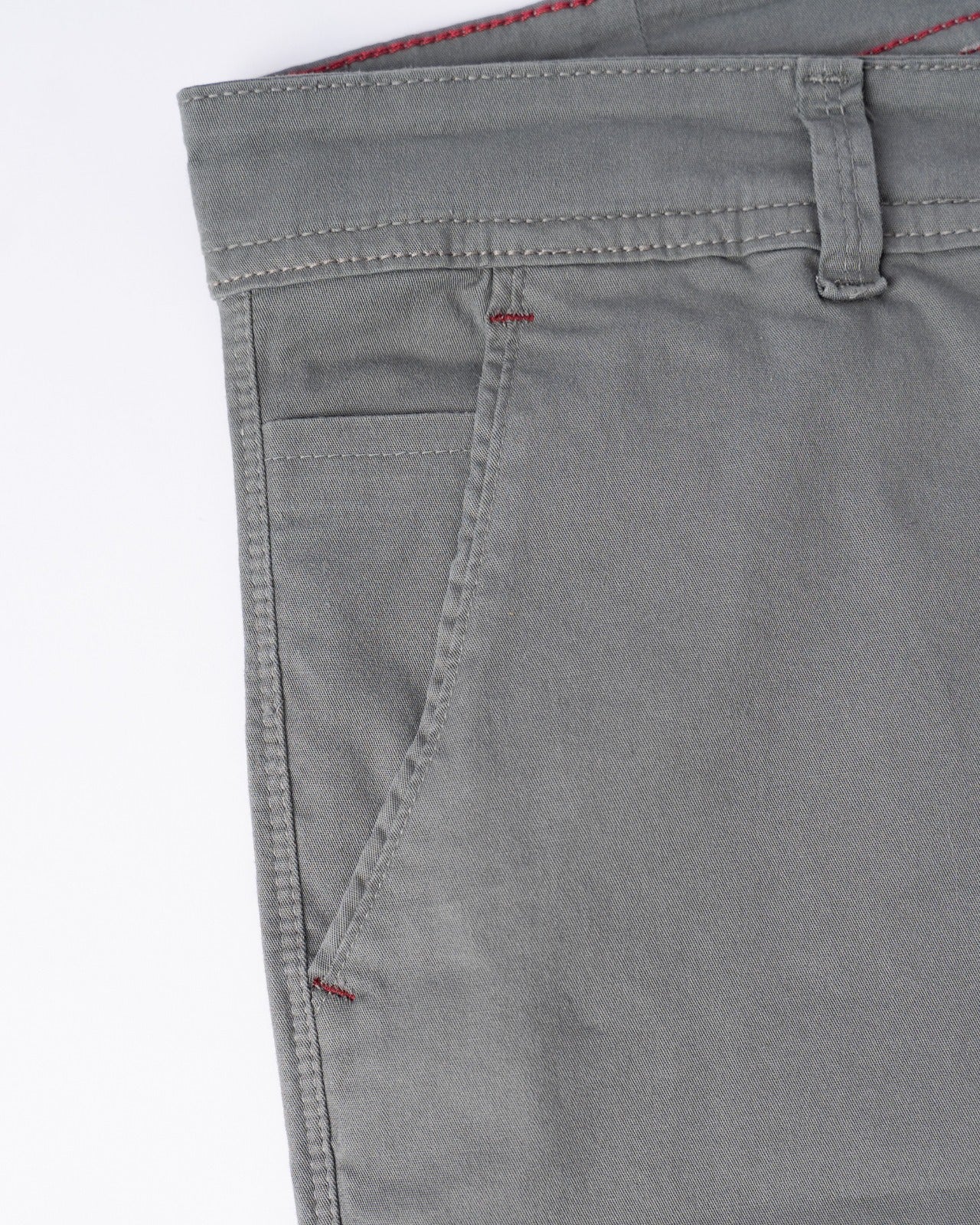 Chino Drill Pant Slim Verde Stone