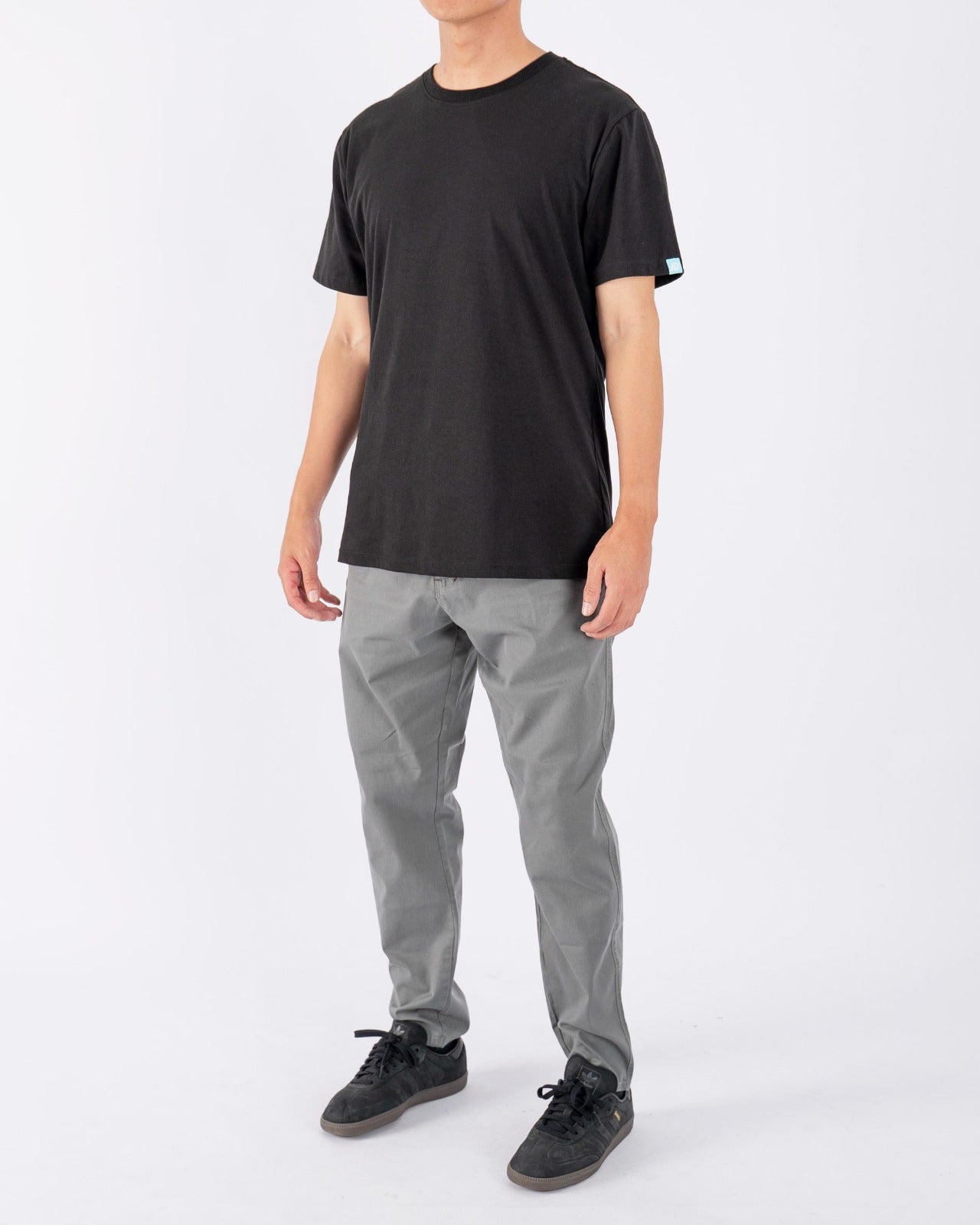 Chino Drill Pant Slim Verde Stone