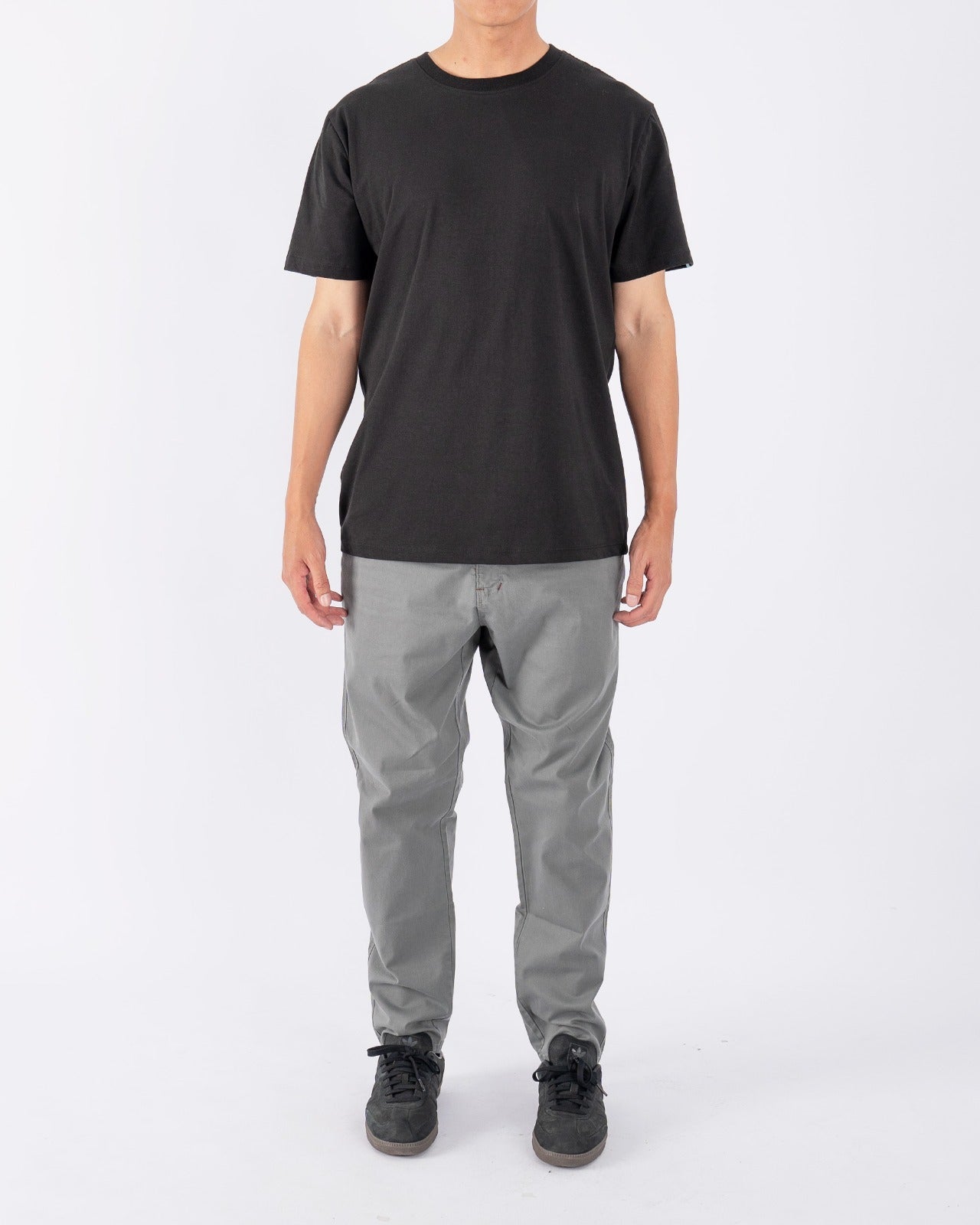 Chino Drill Pant Slim Verde Stone