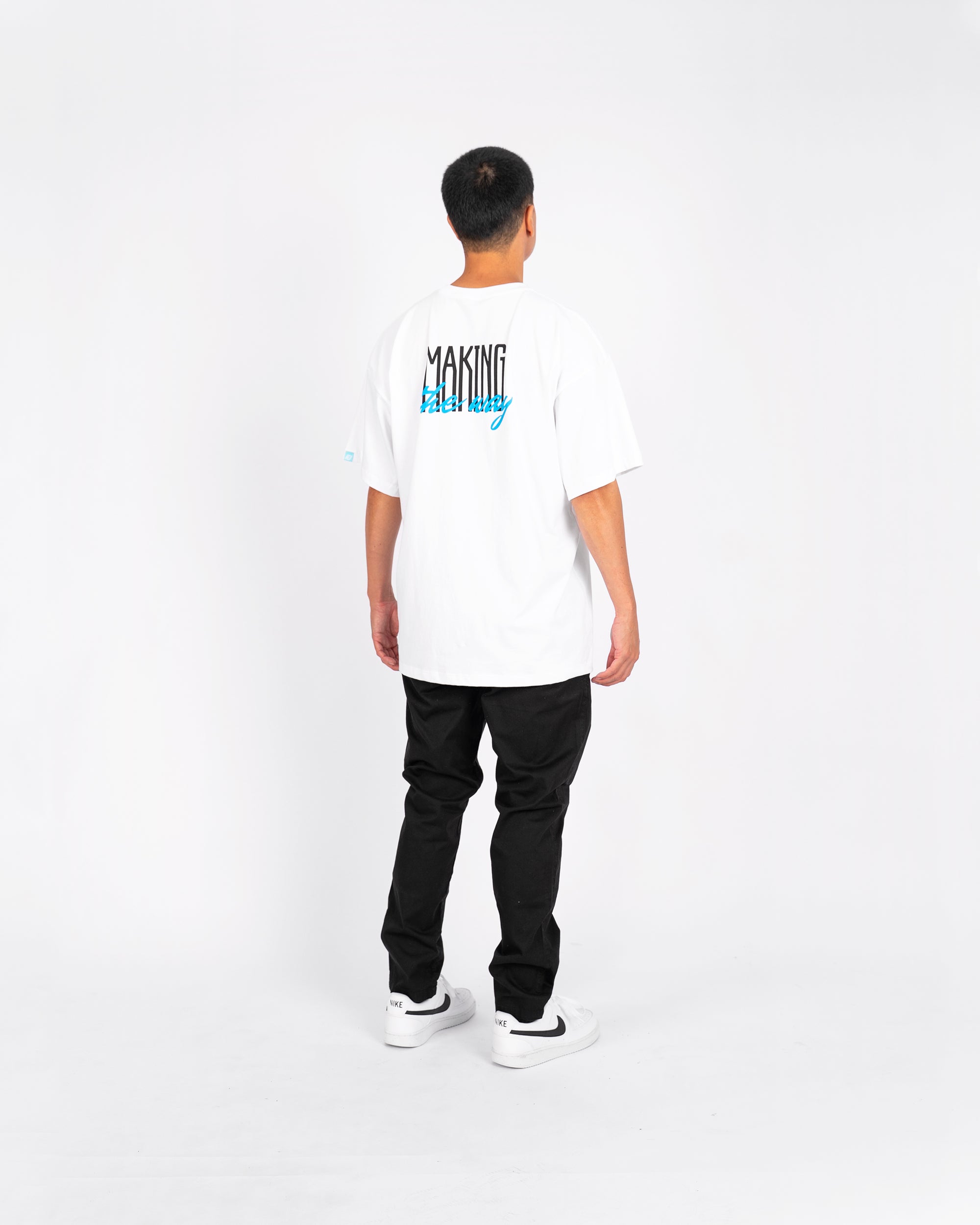 Making MTW Oversize Tee Blanco