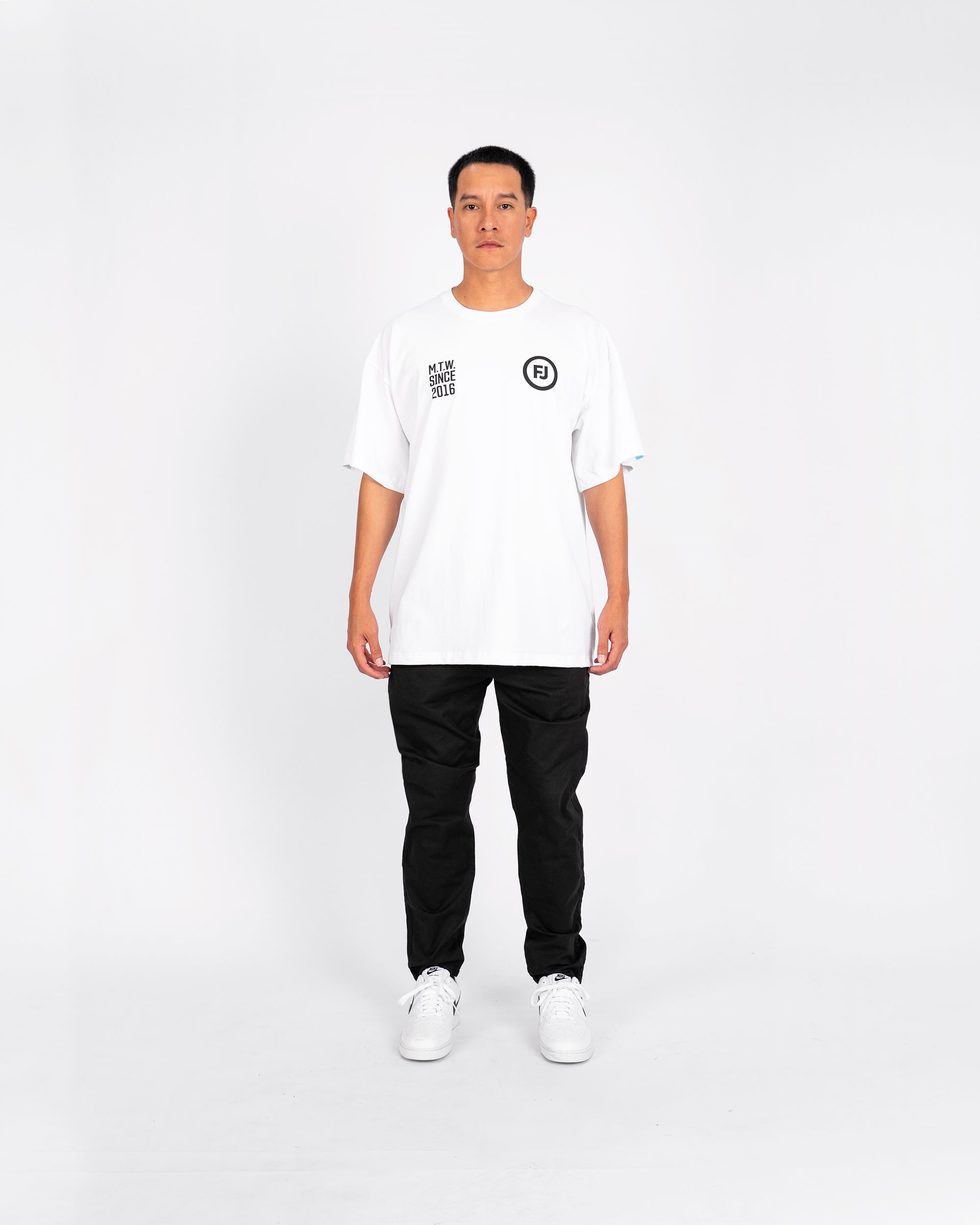 Crest MTW Oversize Tee Blanco
