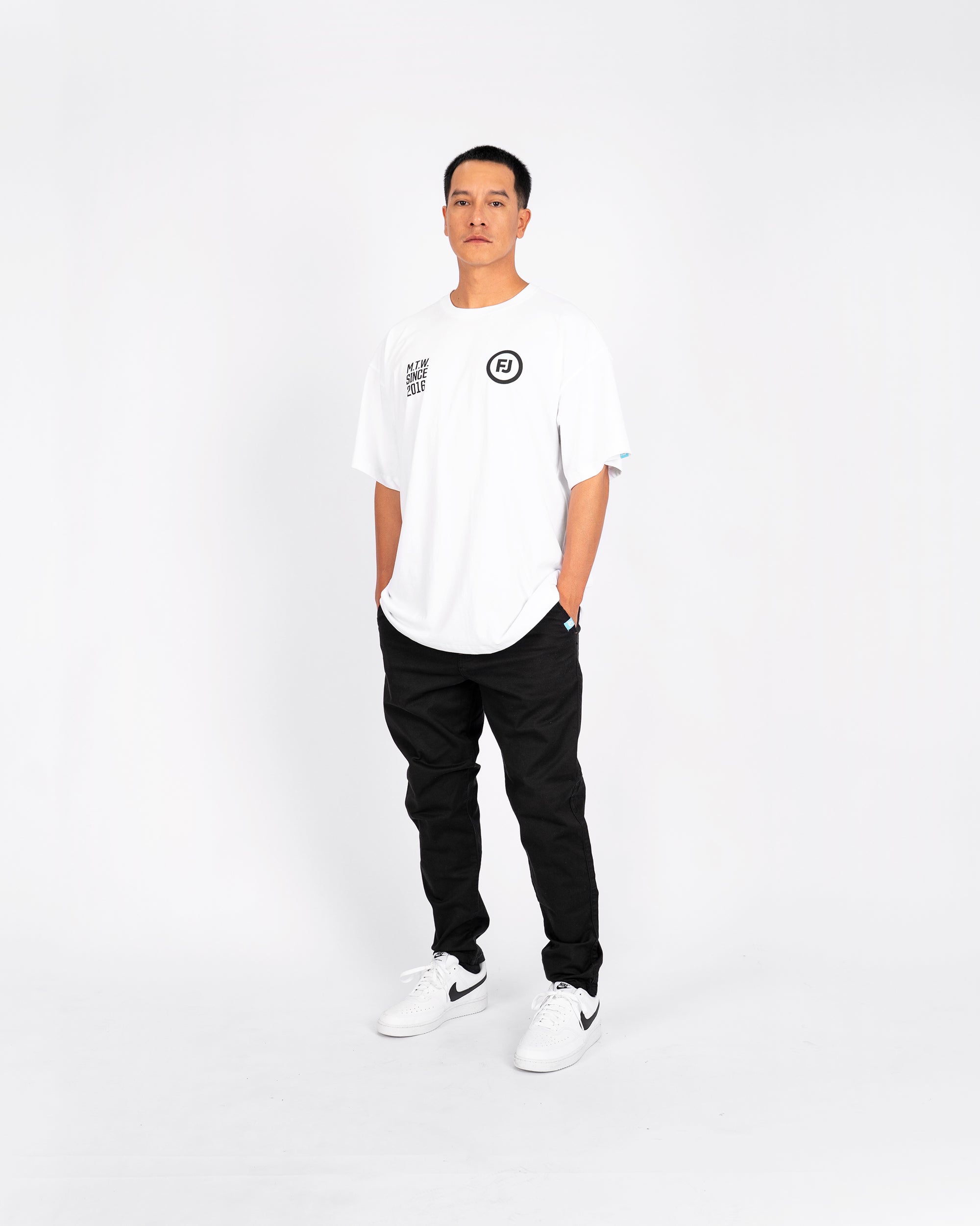 Crest MTW Oversize Tee Blanco