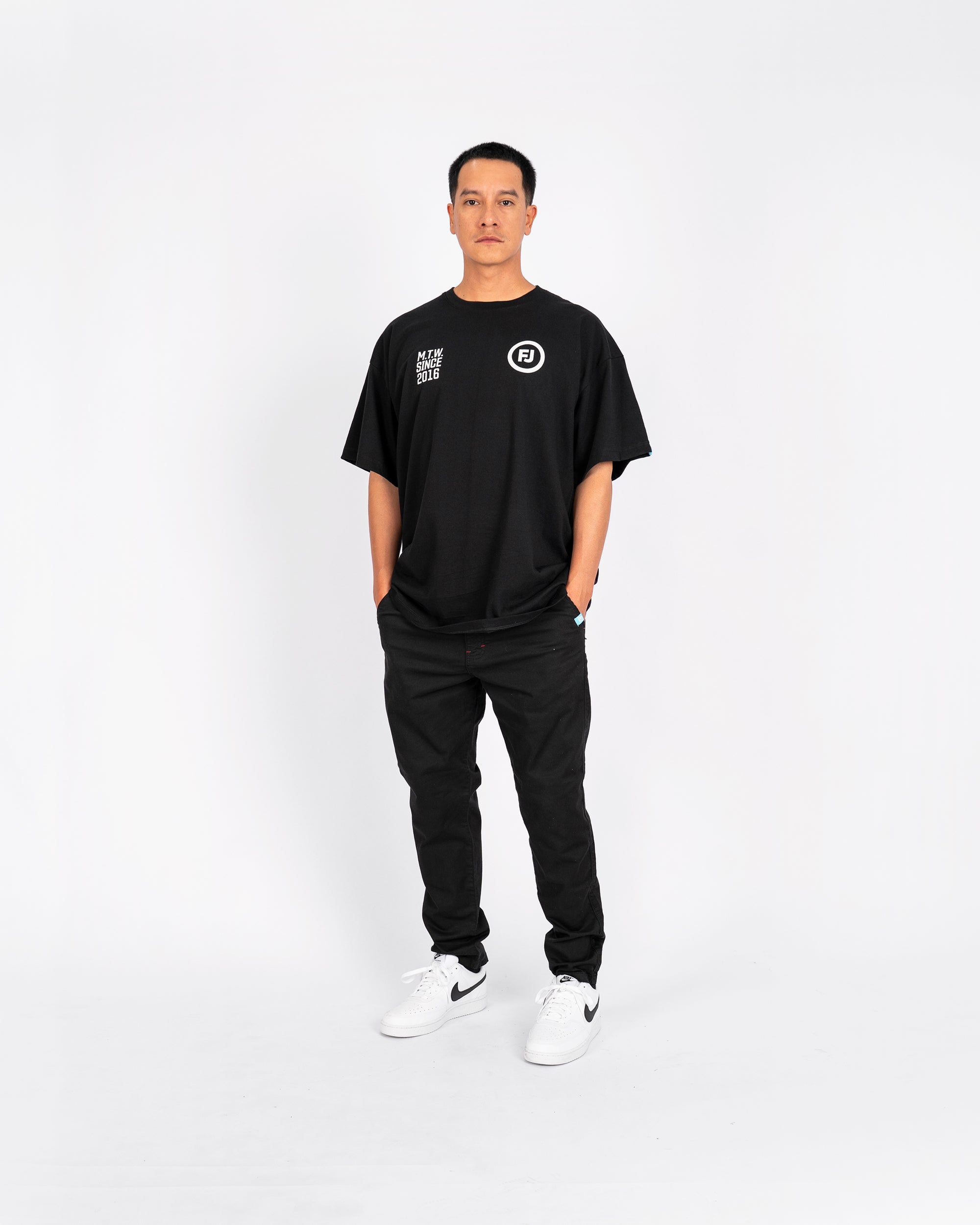 Crest MTW Oversize Tee Negro