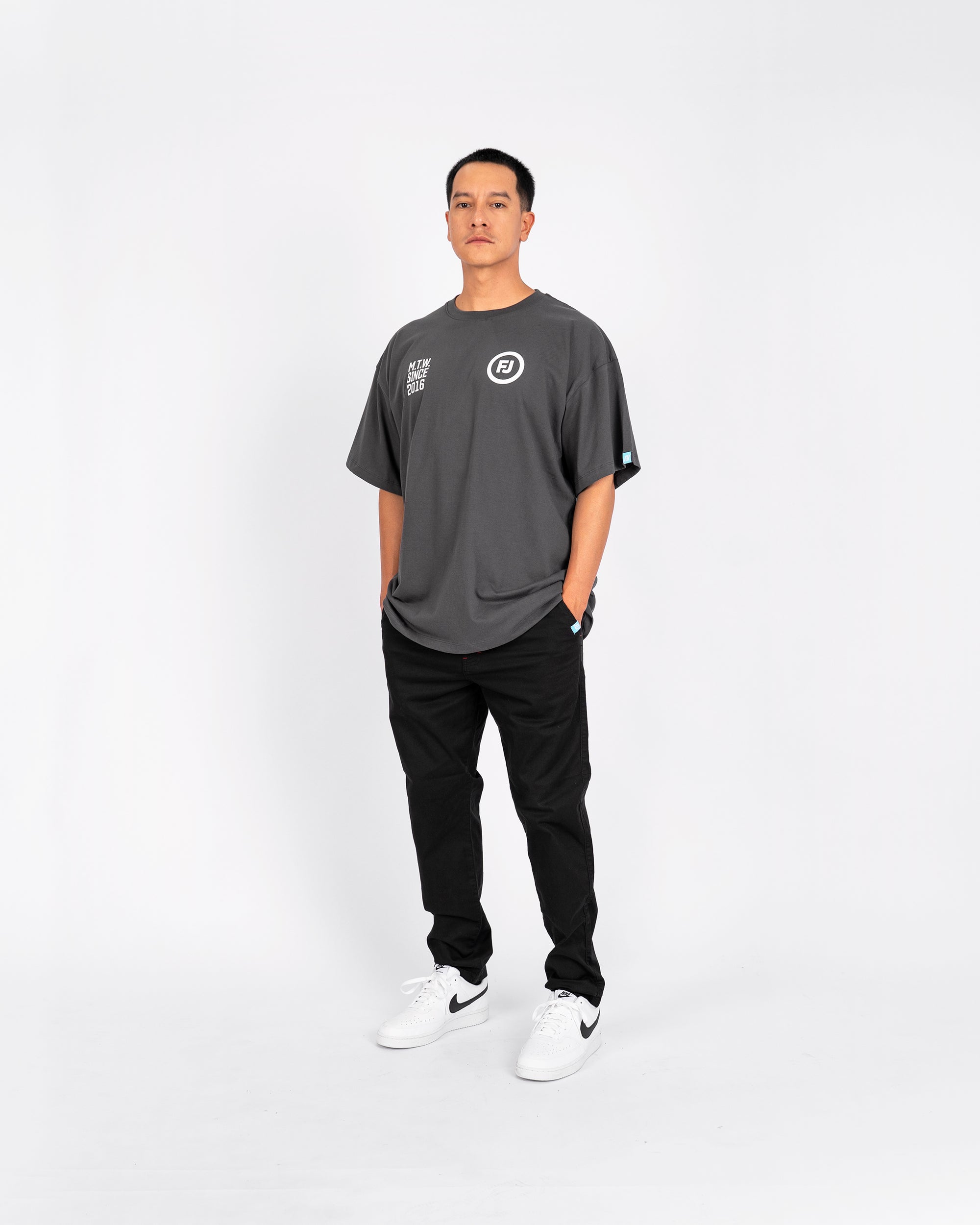Crest MTW Oversize Tee Gris