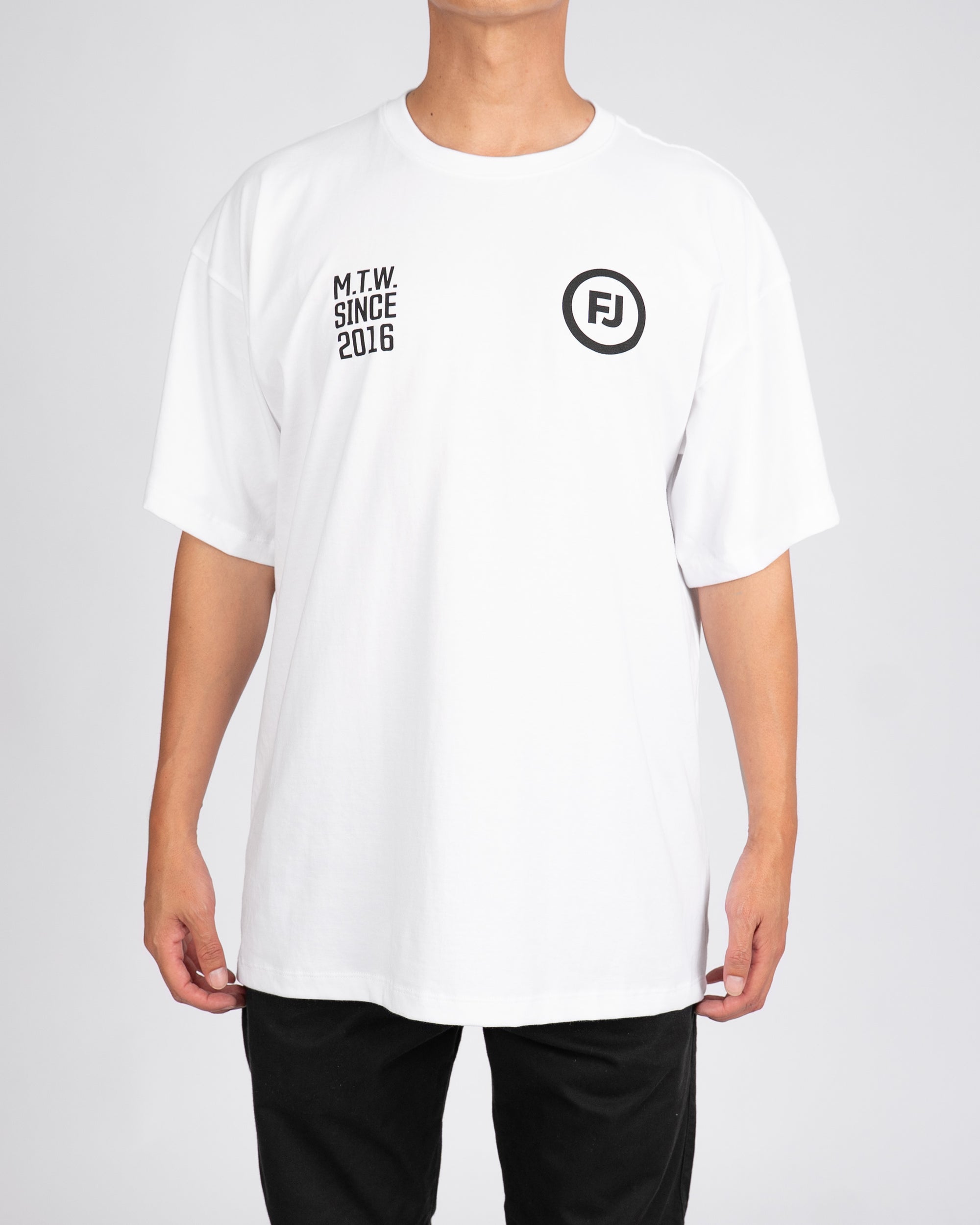 Crest MTW Oversize Tee Blanco