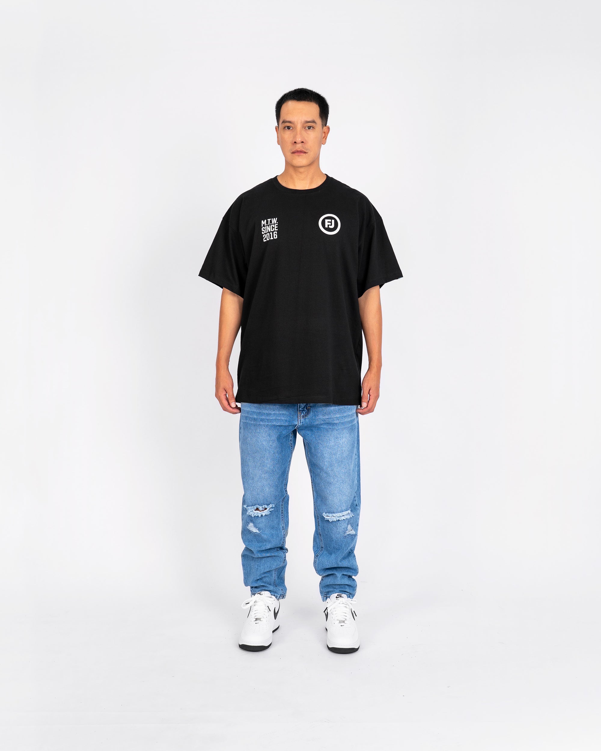 Crest MTW Oversize Tee Negro