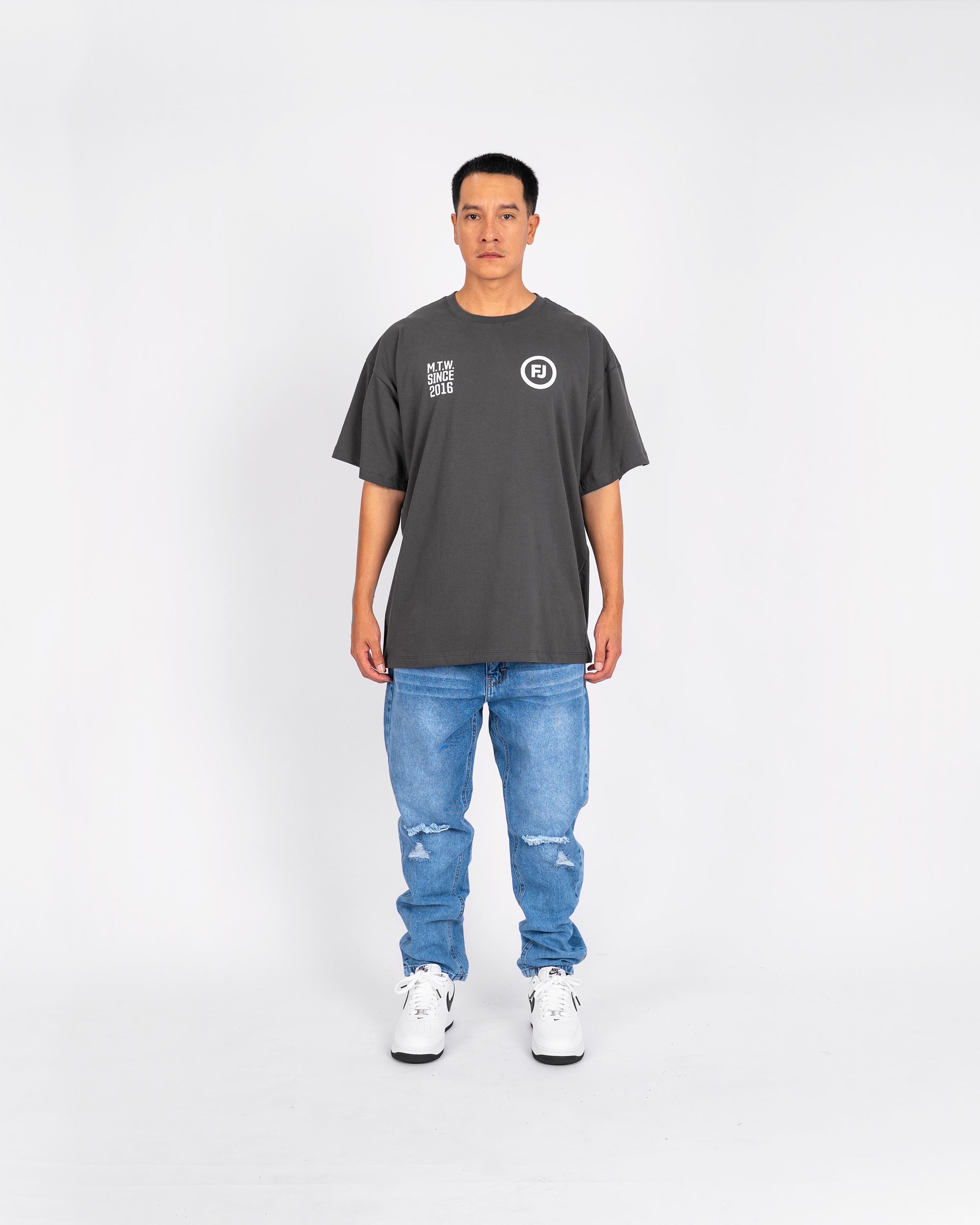Crest MTW Oversize Tee Gris