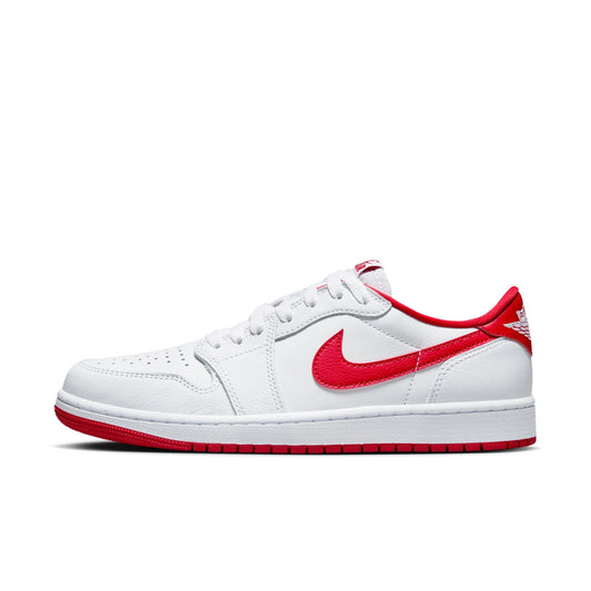 Air Jordan 1 Low Blanco/Rojo