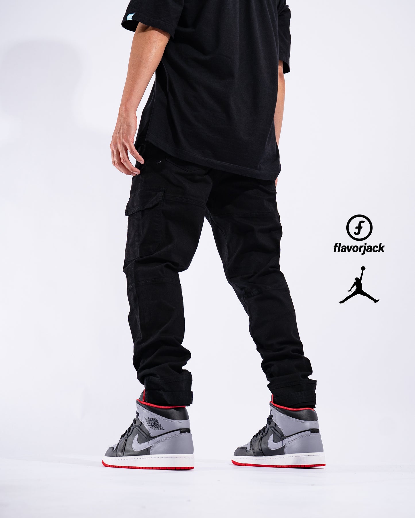 Neo Velcro Premium Drill Cargo Pant Negro