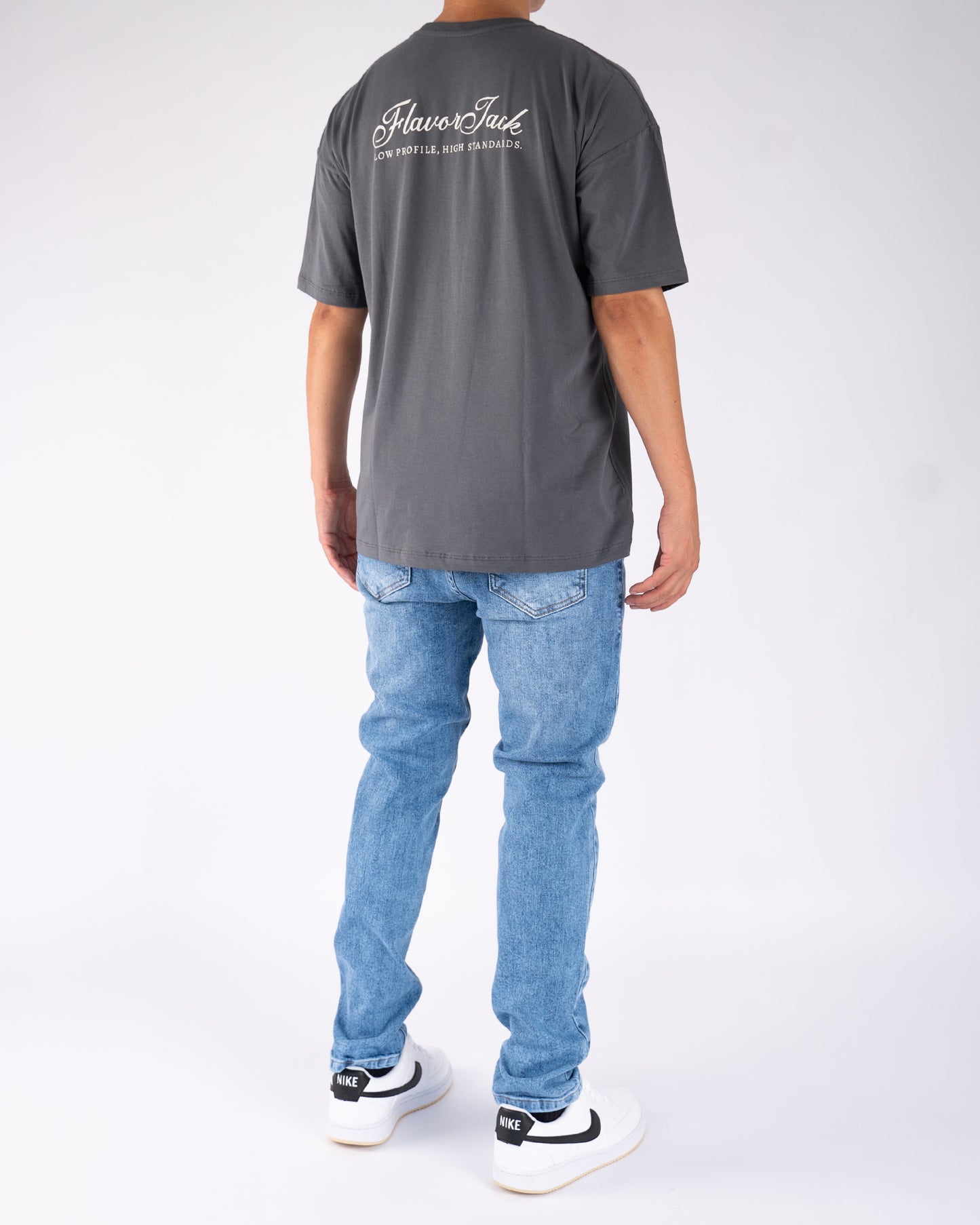 FJ Denim Jeans Fade Blue Slim
