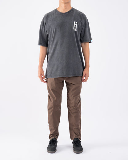 Chino Drill Pant Slim Marrón