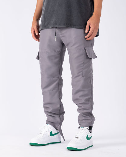 Velcro Light Cargo Pants Gris