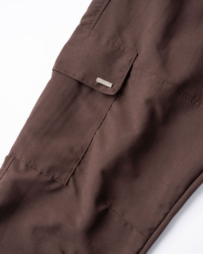 Velcro Light Cargo Pants Marrón