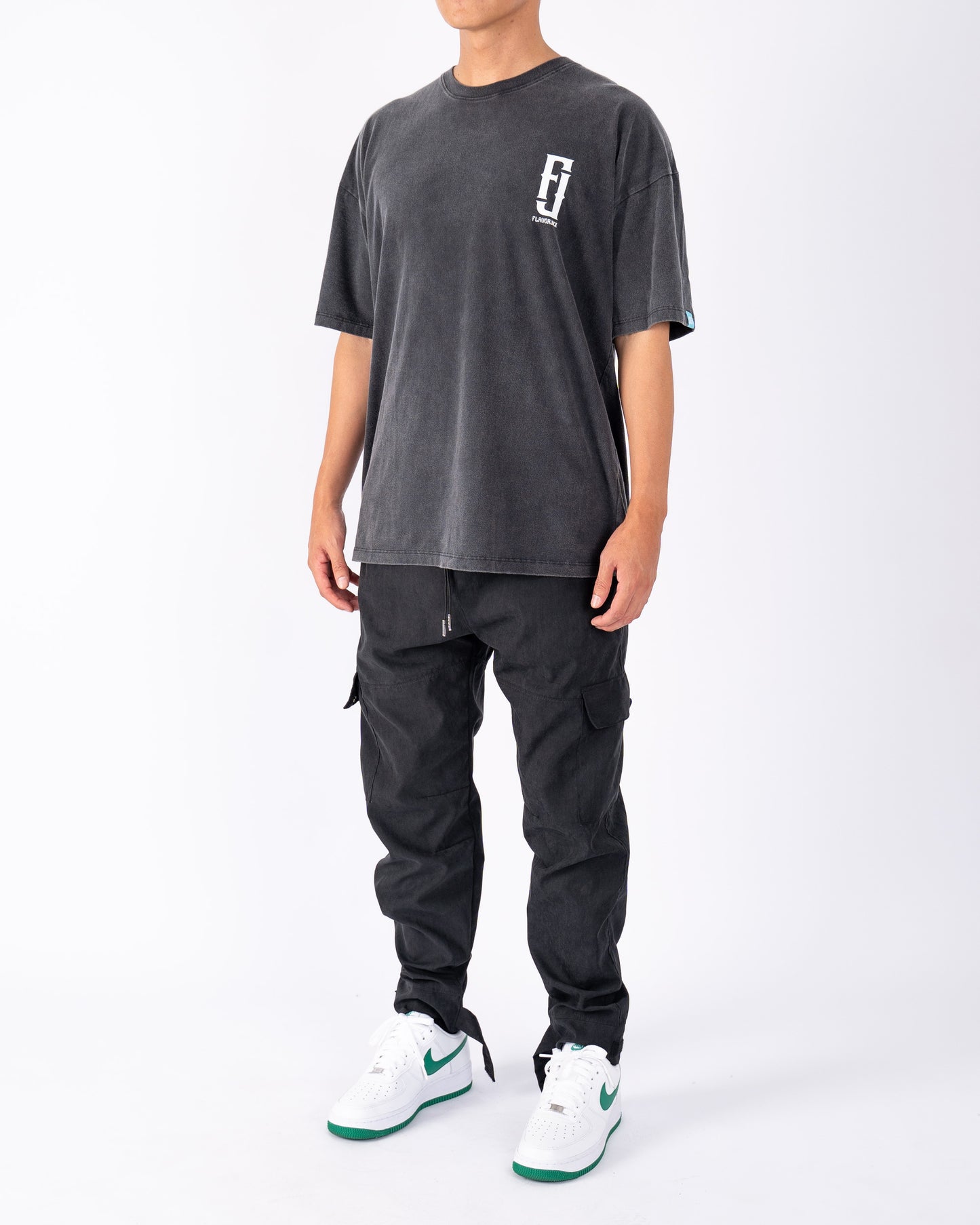 Velcro Light Cargo Pants Negro