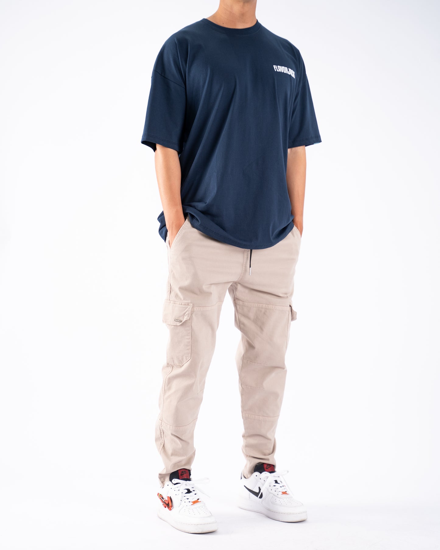 Skin Premium Drill Cargo Pant Sésamo