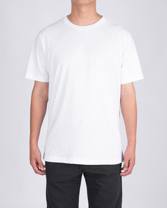 Basic Regular Fit Tee Blanco