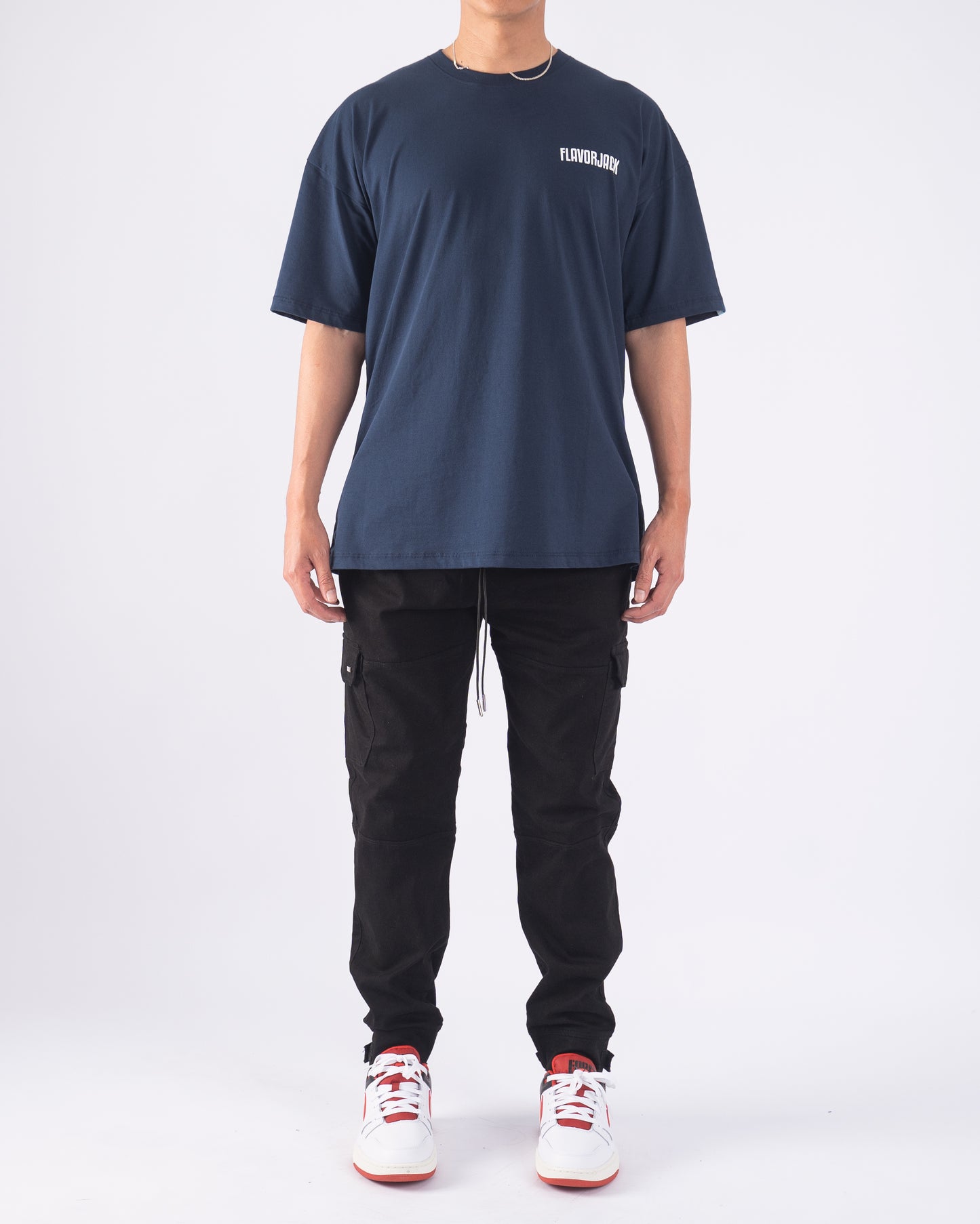 Neo Velcro Premium Drill Cargo Pant Negro