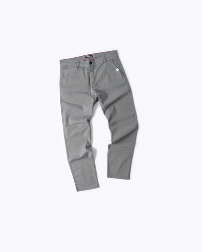 Chino Drill Pant Slim Verde Stone