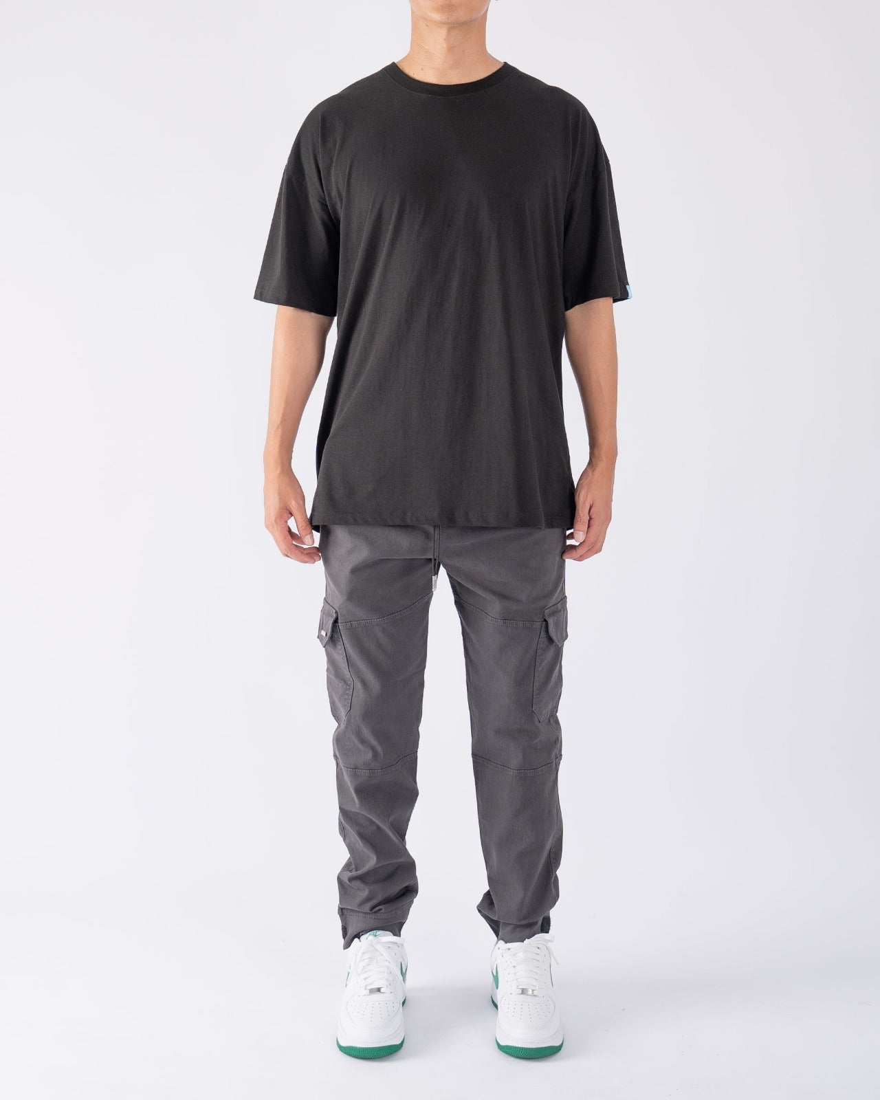Neo Velcro Premium Drill Cargo Pant Gris Grafito