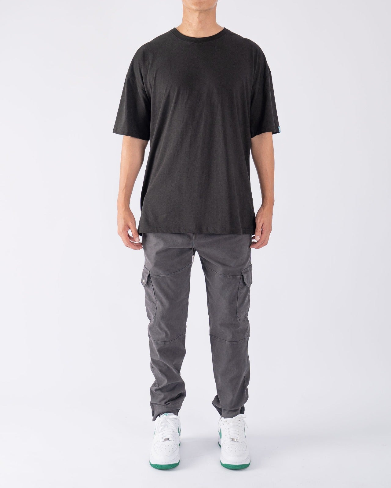 Velcro Premium Cargo Pants Gris Grafito