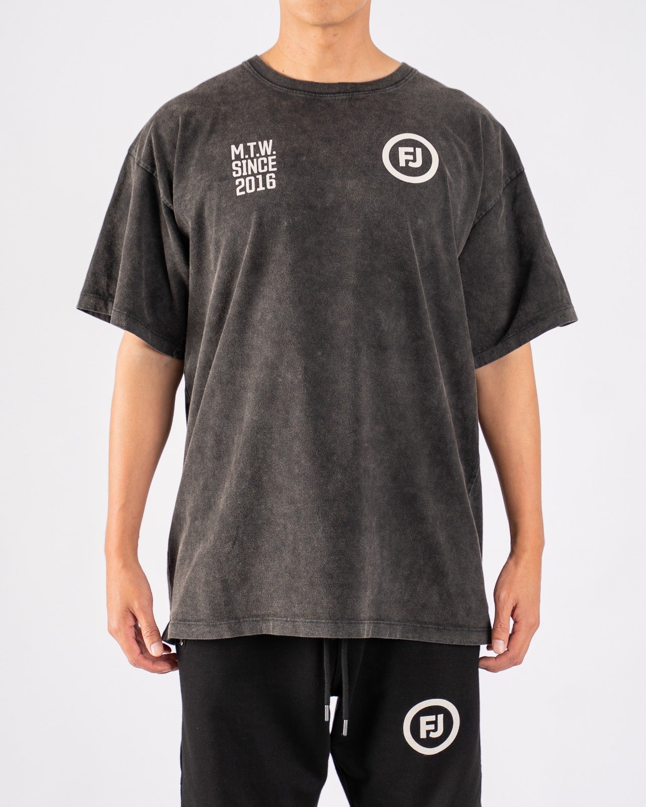 Crest MTW Oversize Tee Acid Wash