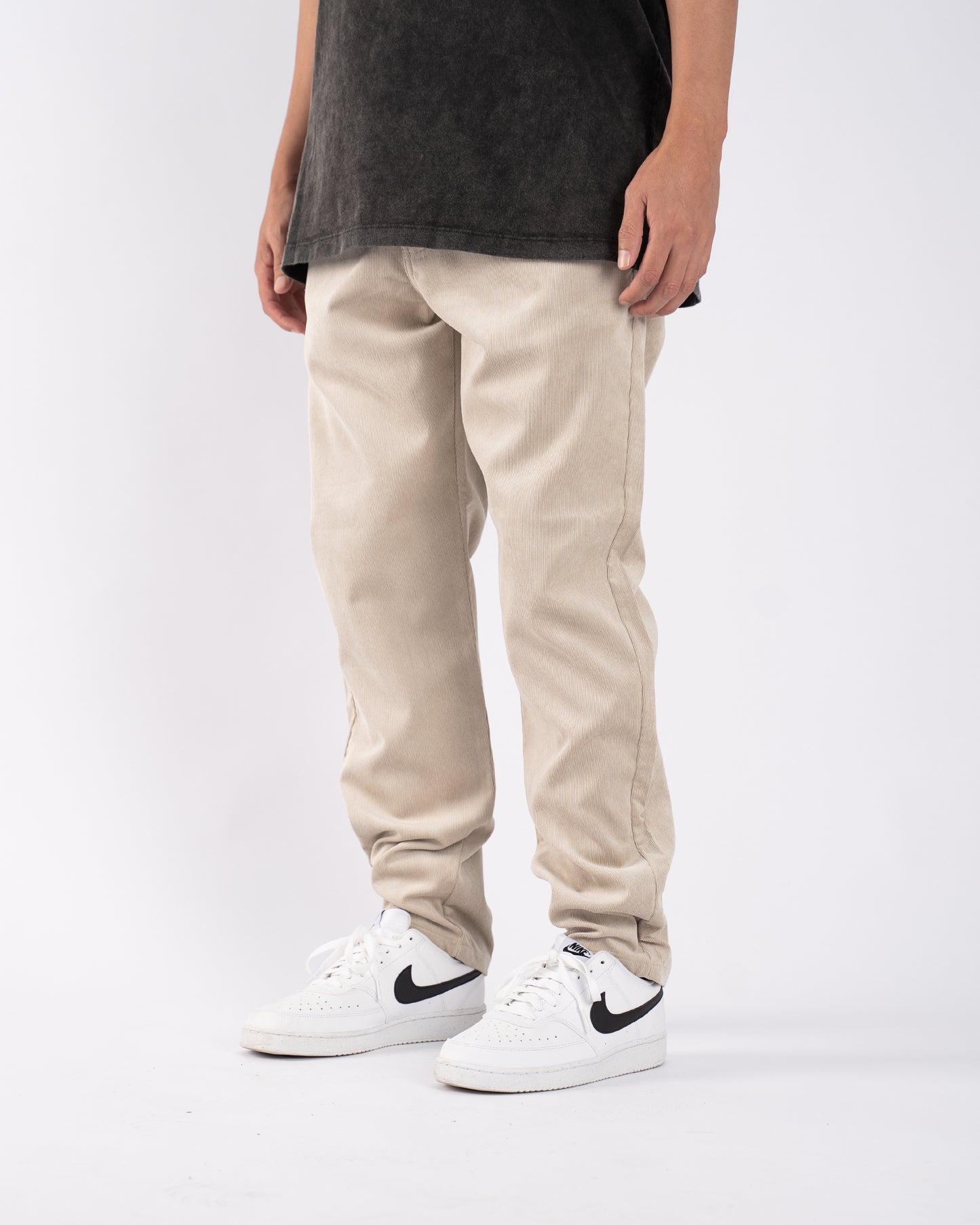 Chino Cord Pants Light Beige