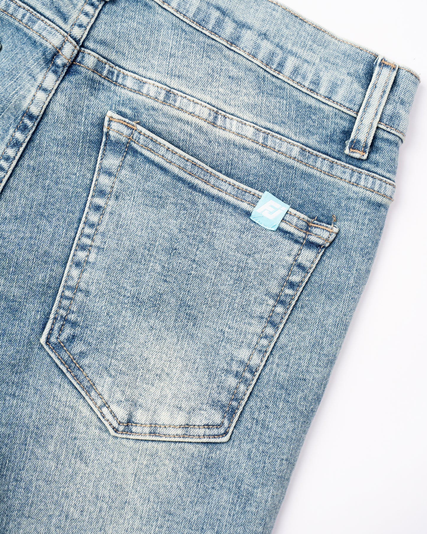 FJ Denim Jeans Light Korn Slim