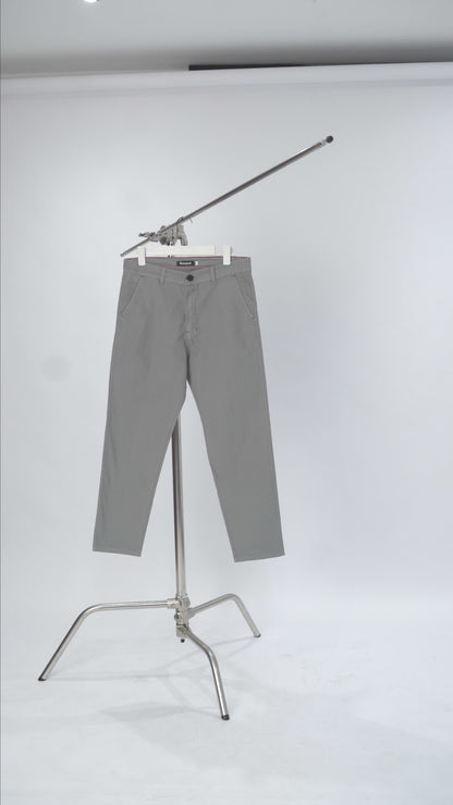 Chino Drill Pant Slim Marrón