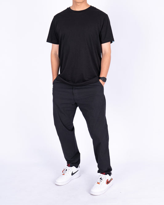 Basic Regular Fit Tee Negro